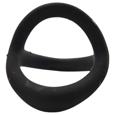 Pulselock Taur - Y-formájú pénisz- és heregyűrű (fekete) - S