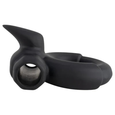 Pulselock Vantr - akkus vibrációs péniszgyűrű (fekete) - 28mm