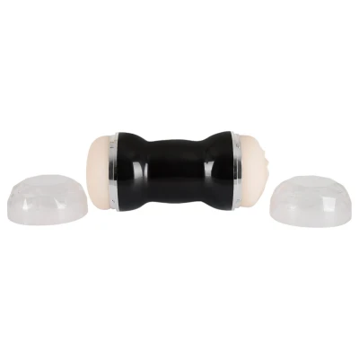 You2Toys - Pussy and Ass - dupla maszturbátor férfiaknak (fekete)