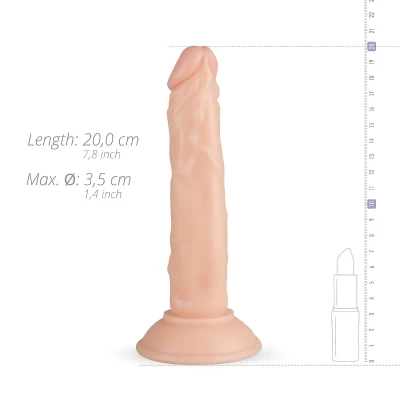 Real Fantasy Blane - élethű dildó - 20 cm (testszínű)