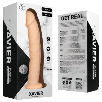 Real Fantasy Xavier - élethű dildó - 23 cm (testszínű)