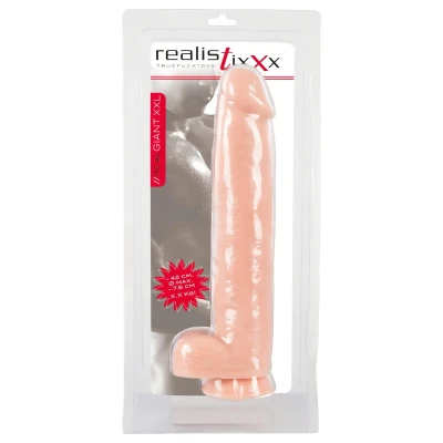 realistixxx Giant 3XL - élethű dildó (42 cm, testszínű)