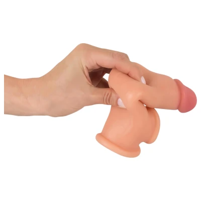 realistixxx - heregyűrűs hosszabbító péniszköpeny - 19 cm (testszínű)