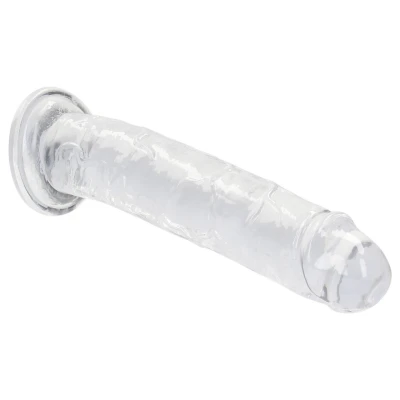 RealRock - élethű dildó tapadókoronggal (átlátszó) - 12,7 cm