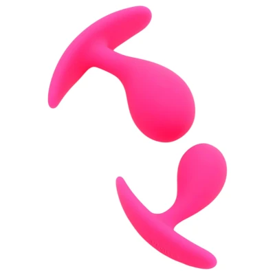 Rimba Copenhagen - pink butt plug szett, anál plug (2 db)