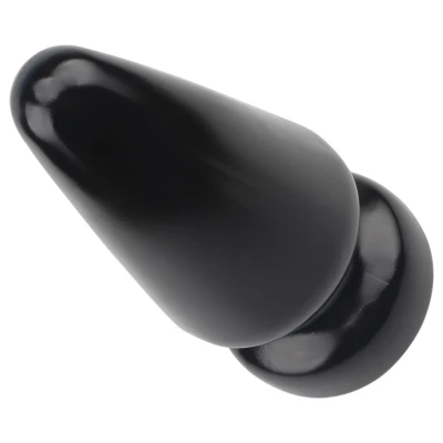 Rubicon - XL anál plug tapadókoronggal (fekete)