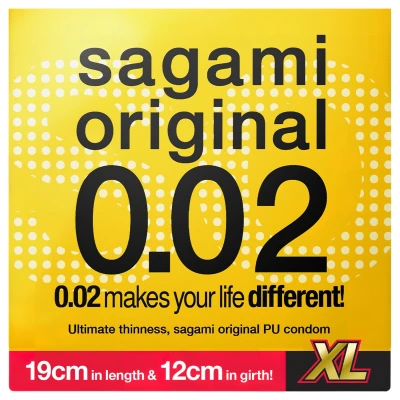 Sagami Original 0,02 XL - óvszer - 61 mm (1 db)