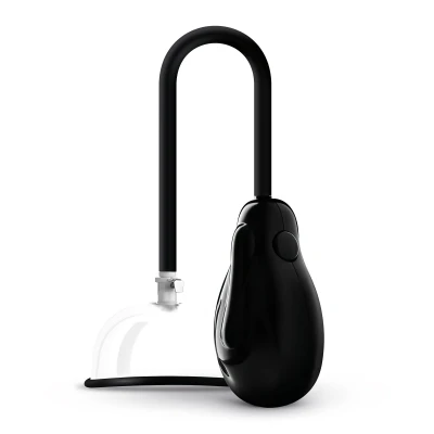 Saiz Premium - automata punci pumpa nőknek (átlátszó-fekete)