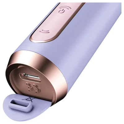 Satisfyer Bold Kiss - léghullámos rúzs vibrátor (rózsaszín)