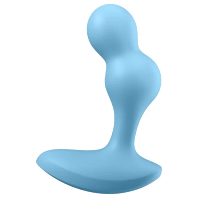 Satisfyer Deep Diver - app-vezérelt anál vibrátor (kék)