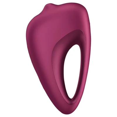 Satisfyer Delighterrr - gördülőgolyós csiklóvibrátor, csiklóizgató (piros)