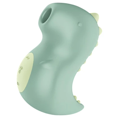 Satisfyer Din-OOOH - léghullámos csiklóizgató vibrátor (zöld)
