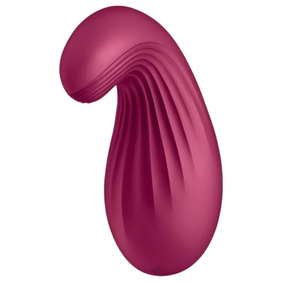 Satisfyer Dipping Delight - akkus csikló vibrátor, csiklóizgató (piros)