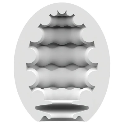 Satisfyer Egg Riffle - tojás maszturbátor férfiaknak (1 db)