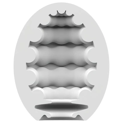 Satisfyer Egg Riffle - tojás maszturbátor szett férfiaknak (3 db)