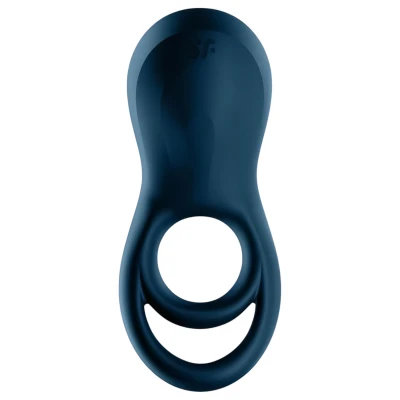 Satisfyer Epic Duo - app-vezérelt, vibrációs péniszgyűrű (fekete)