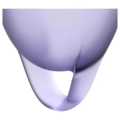 Satisfyer Feel Confident - menstruációs kehely szett (lila)