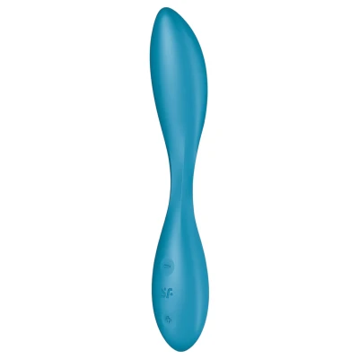 Satisfyer G-spot Flex 1 - akkus, vízálló G-pont vibrátor (zöld): 17 315 Ft