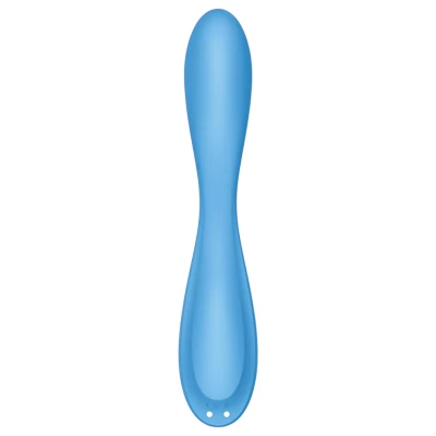 Satisfyer G-spot Flex 4 - App-vezérelt G-pont vibrátor (türkiz)