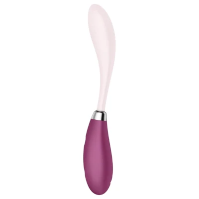 Satisfyer G-Spot Flex 3 - akkus G-pont vibrátor (pink)