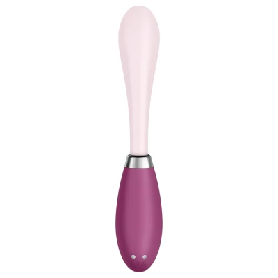 Satisfyer G-Spot Flex 3 - akkus G-pont vibrátor (pink)