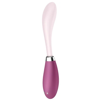 Satisfyer G-Spot Flex 3 - akkus G-pont vibrátor (pink)