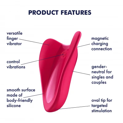 Satisfyer High Fly - akkus, vízálló csikló vibrátor, csiklóizgató (pink)