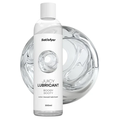 Satisfyer Juicy Boogy Booty - anál síkosító (300ml)