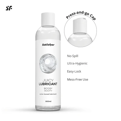 Satisfyer Juicy Boogy Booty - anál síkosító (300ml)