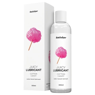 Satisfyer Juicy Cotton Candy - ízesített síkosító (300ml)