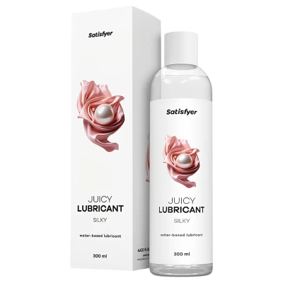 Satisfyer Juicy Silky - vízbázisú síkosító (300ml)