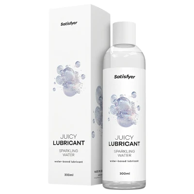 Satisfyer Juicy Sparkling Water - ízesített síkosító (300ml)