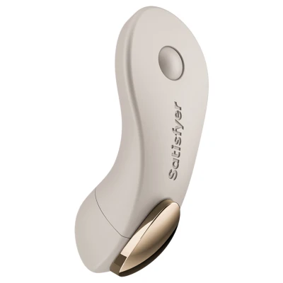 Satisfyer Little Secret - hordható bugyivibrátor, vibrációs bugyi (fehér)