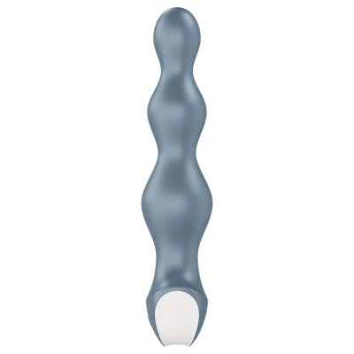 Satisfyer Lolli-Plug 2 - akkus, vízálló anál vibrátor (szürke)