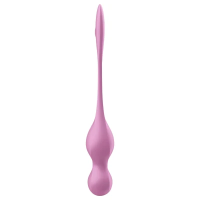 Satisfyer Love Birds 1 - App-vezérelt vibrációs gésagolyó (pink)