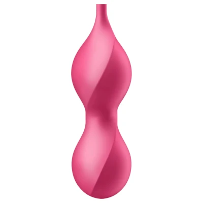 Satisfyer Love Birds 2 - App-vezérelt vibrációs gésagolyó (pink)