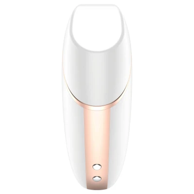 Satisfyer Love Triangle - App-vezérelt léghullámos csiklóizgató (fehér)