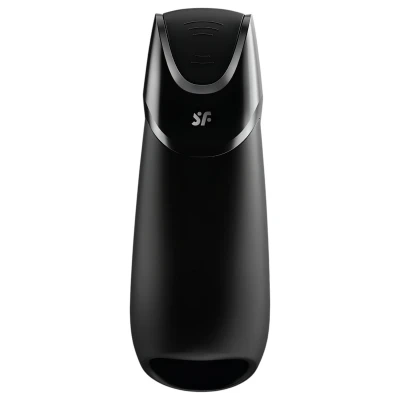 Satisfyer Men - App-vezérelt maszturbátor, férfiaknak (fekete)