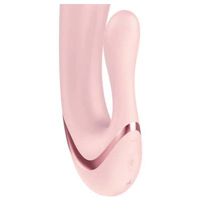 Satisfyer - Pearl Bunny 3 forgógyöngyös nyuszivibrátor (pink)