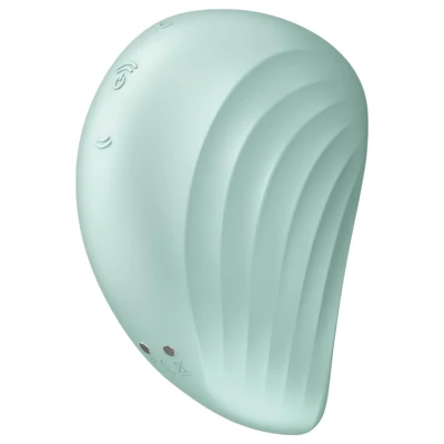 Satisfyer Pearl Diver - léghullámos csikló vibrátor (menta)