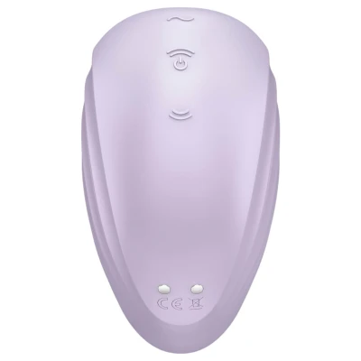 Satisfyer Pearl Diver - léghullámos csiklóizgató vibrátor (viola)