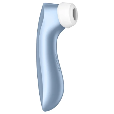 Satisfyer Pro 2+ léghullámos csiklóizgató (kék)