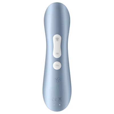 Satisfyer Pro 2+ léghullámos csiklóizgató (kék)