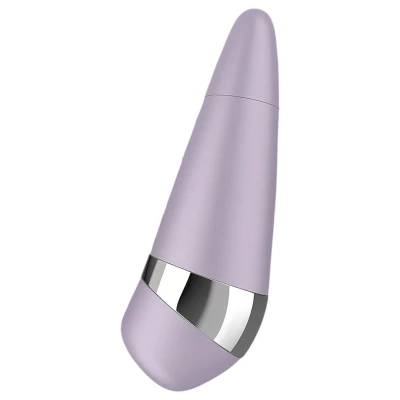 Satisfyer Pro 3+ Battery - léghullámos csiklóizgató vibrátor (lila)