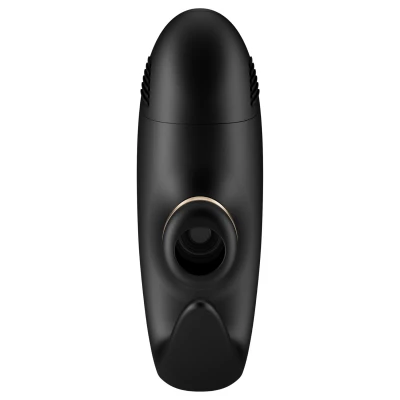 Satisfyer Pro 4 Couples - léghullámos párvibrátor (fekete)