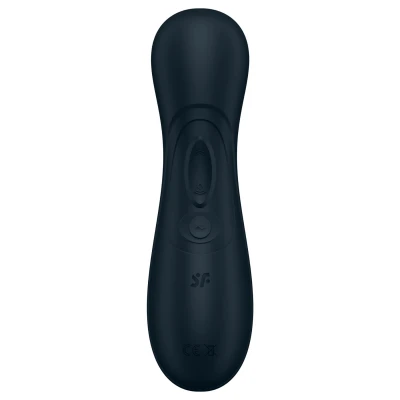 Satisfyer Pro2 Gen3 - App-vezérelt léghullámos csiklóizgató (sötét szürke)