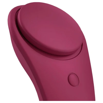 Satisfyer Sexy Secret - hordható App-vezérelt bugyi vibrátor (piros)