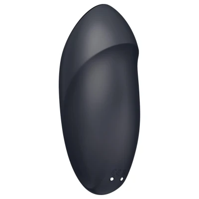 Satisfyer Tap & Climax 1 - 2in1 csiklóizgató és vibrátor (fekete)