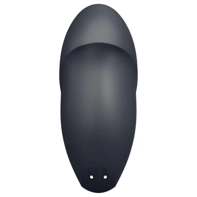 Satisfyer Tap & Climax 1 - 2in1 csiklóizgató és vibrátor (fekete)