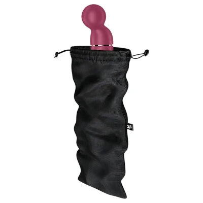 Satisfyer Treasure Bag XL - diszkrét szexjáték tároló táska - nagy (fekete)
